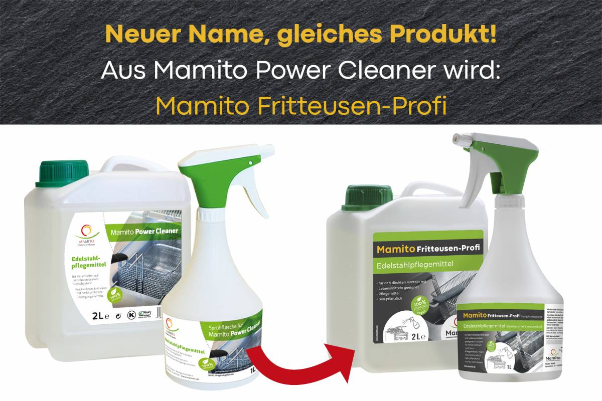 Wieder im Sortiment: Mamito Fritteusen-Profi